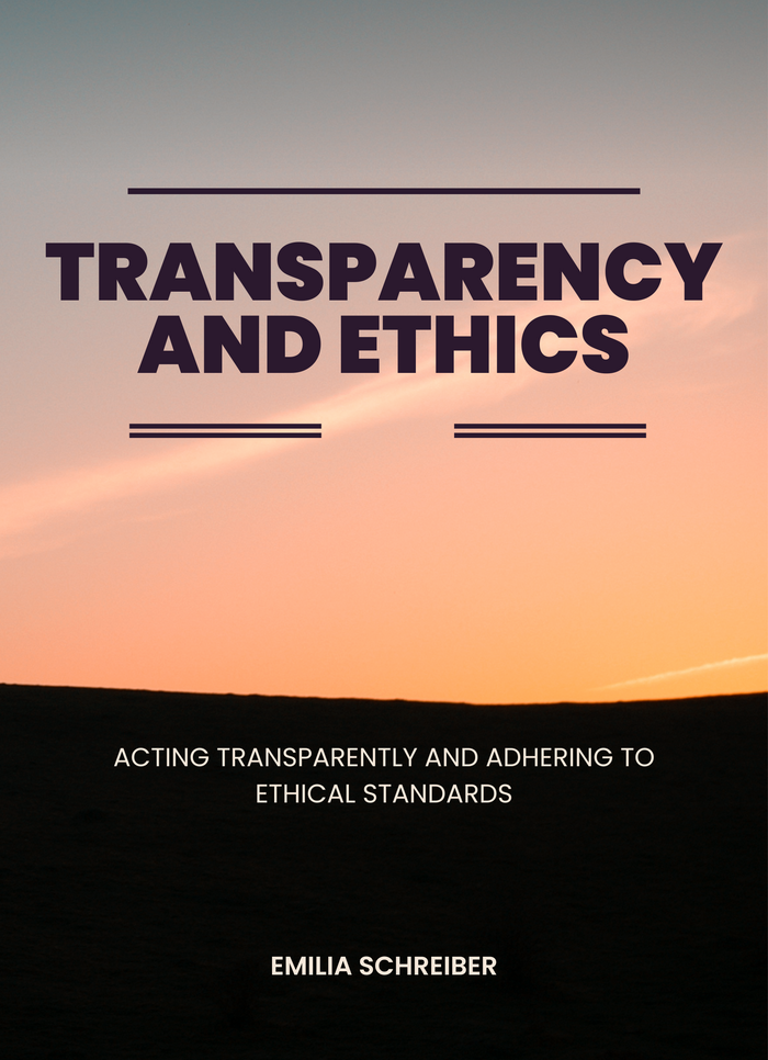 Transparency and ethics