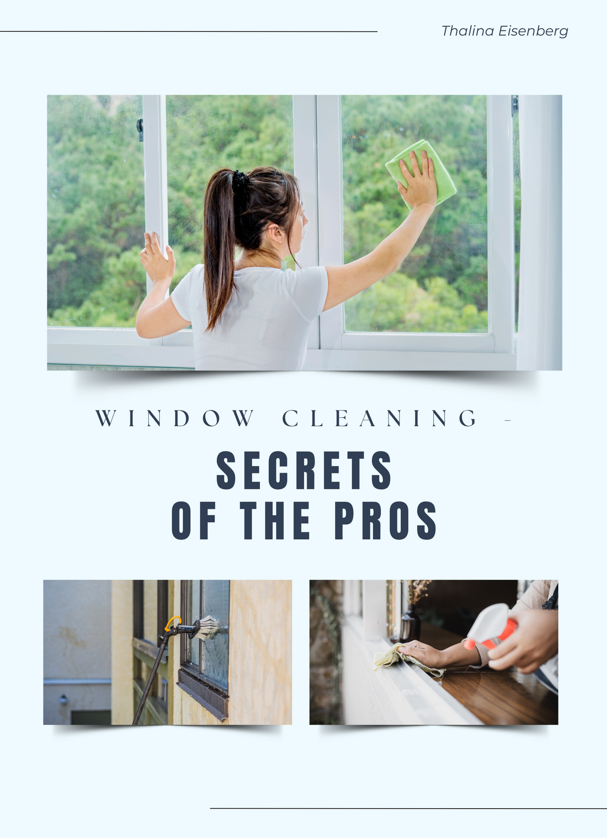 Window Cleaning - Secrets of the Pros