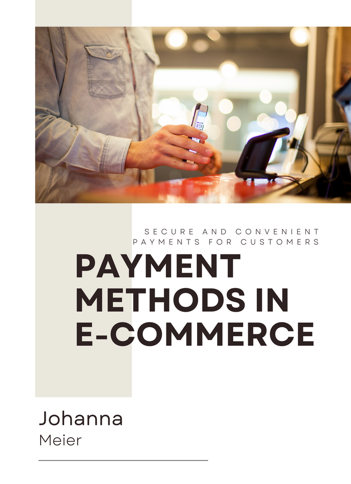 Payment methods in e-commerce